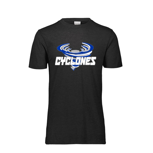 [FTSCUBBK-YS-LOGO1] Decker Youth Tri-Blend T-Shirt - Short Sleeve (Youth S, Black, Logo 1)