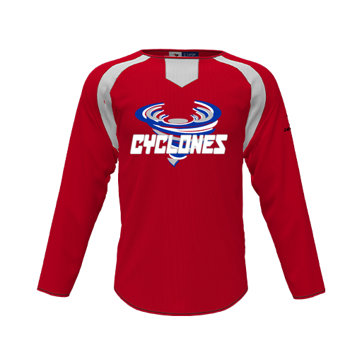 [CUS-DFW-PULL-FLC-CNK-LSL-RED-YS-LOGO1] Pullover (Youth S, Red, Logo 1)