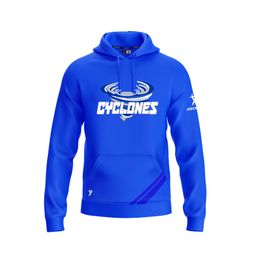 [FOLHSMRY-YXS-LOGO1] Decker Summit Hoodie (Youth XS, Royal, Logo 1)