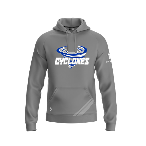 [FOLHSMGY-YXS-LOGO1] Decker Summit Hoodie (Youth XS, Gray, Logo 1)