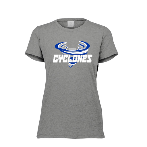 [3067.013.XS-LOGO1] Ladies Ultra-blend T-Shirt (Female Adult XS, Gray, Logo 1)