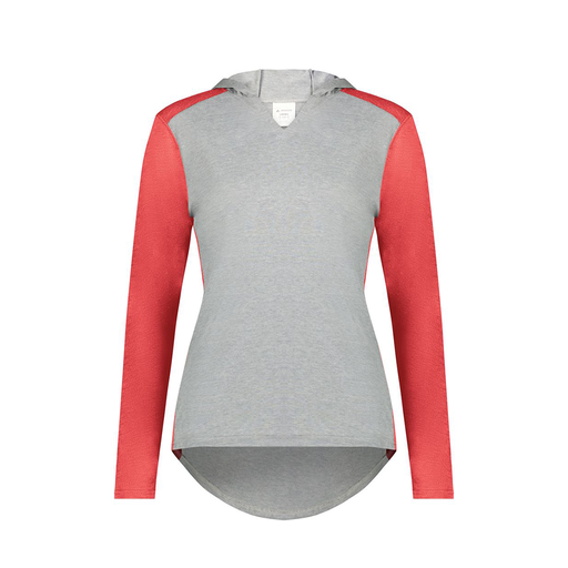 [6902.27V.XS-LOGO2] Ladies Vintage Hoodie (Female Adult XS, Red, Logo 2)