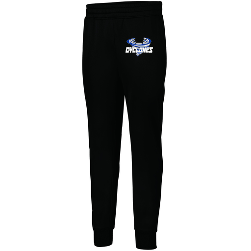 [5566.080.XS-LOGO1] Men's PERFORMANCE FLEECE JOGGER (Adult XS, Black, Logo 1)