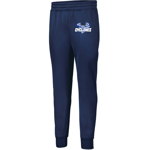 [5566.065.XS-LOGO1] Men's PERFORMANCE FLEECE JOGGER (Adult XS, Navy, Logo 1)