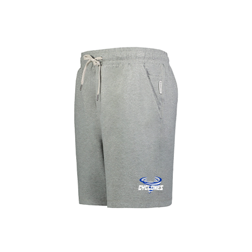 [223504.013.XS-LOGO1] Men's Ventura Soft Knit Shorts (Adult XS, Silver, Logo 1)