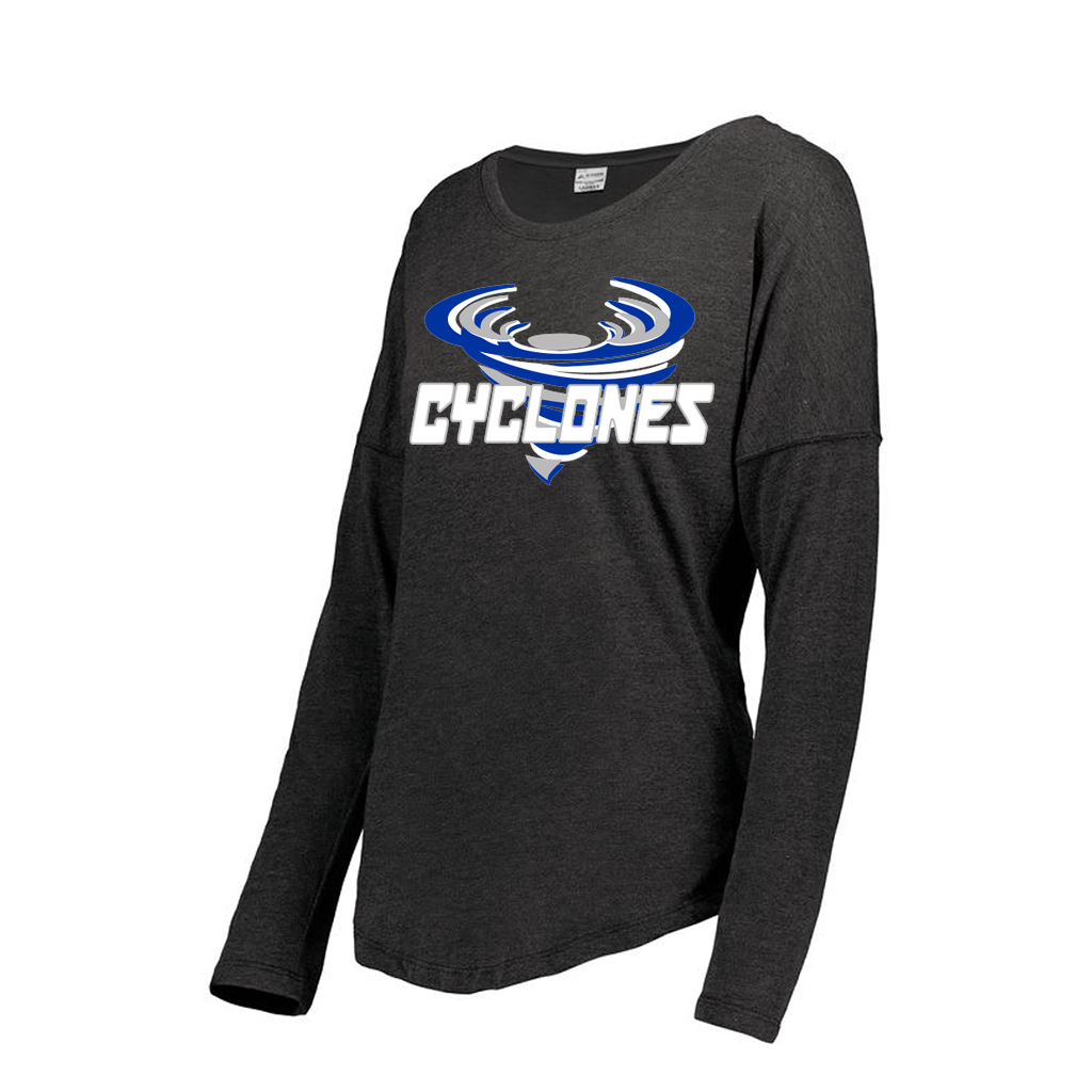 Decker Women's Tri-Blend T-Shirt - Long Sleeve