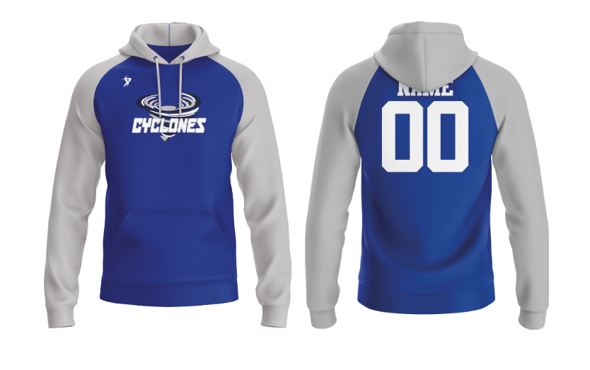 Topeka Cyclones - Name and Number Hoodie