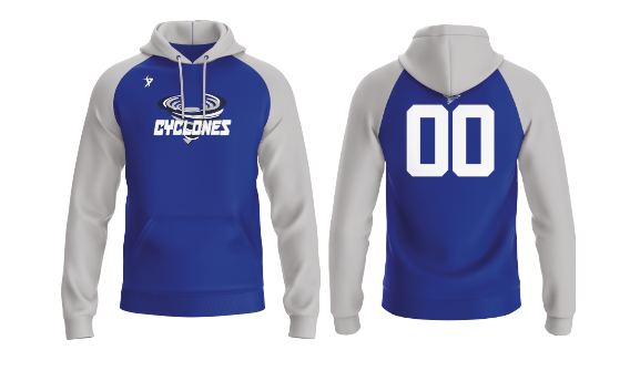 Topeka Cyclone Hoodie Number Cyclone